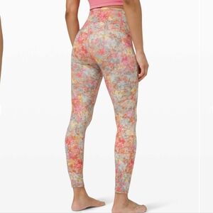 Lululemon Unlimit High-Rise Tight 25" in Inflorescence Multi